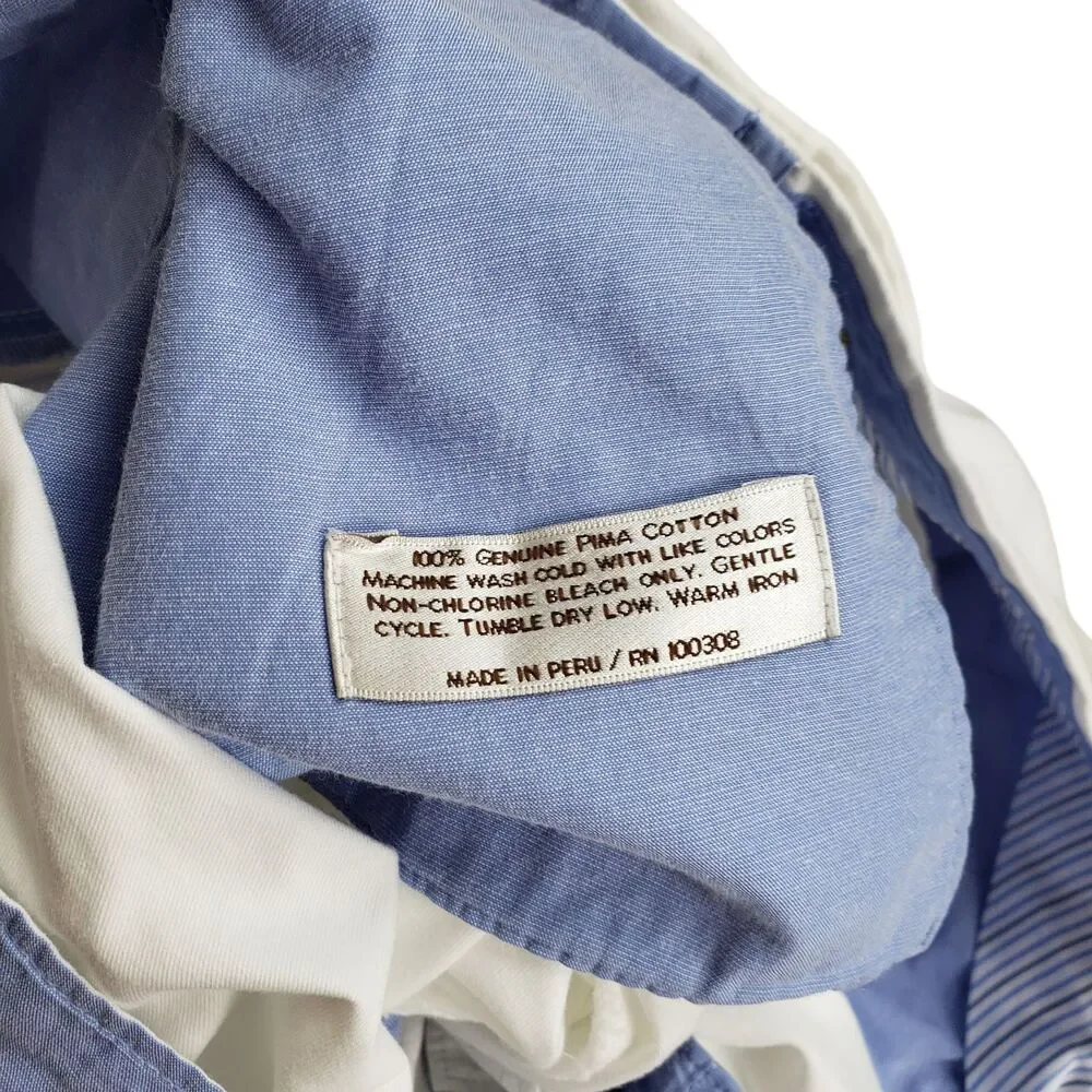 Peter Millar White Flat Front Men’s Shorts